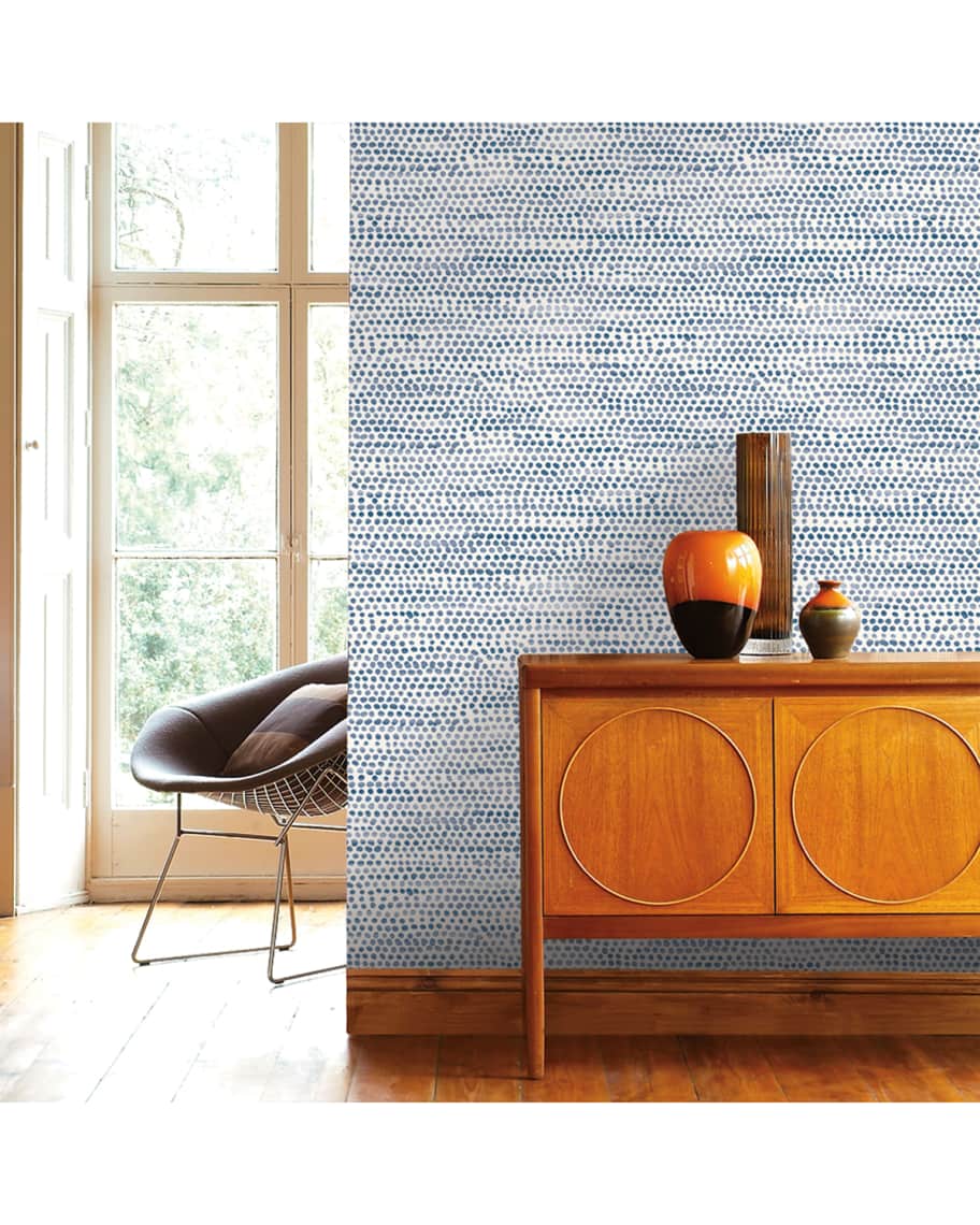 Tempaper Moire Dots Peel & Stick Wallpaper Horchow