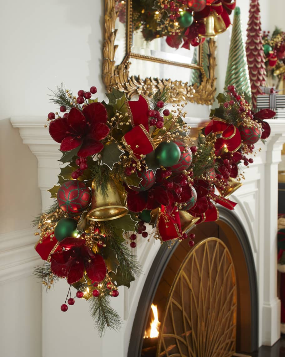 Image 1 of 1: Classic Christmas 6' Prelit Garland