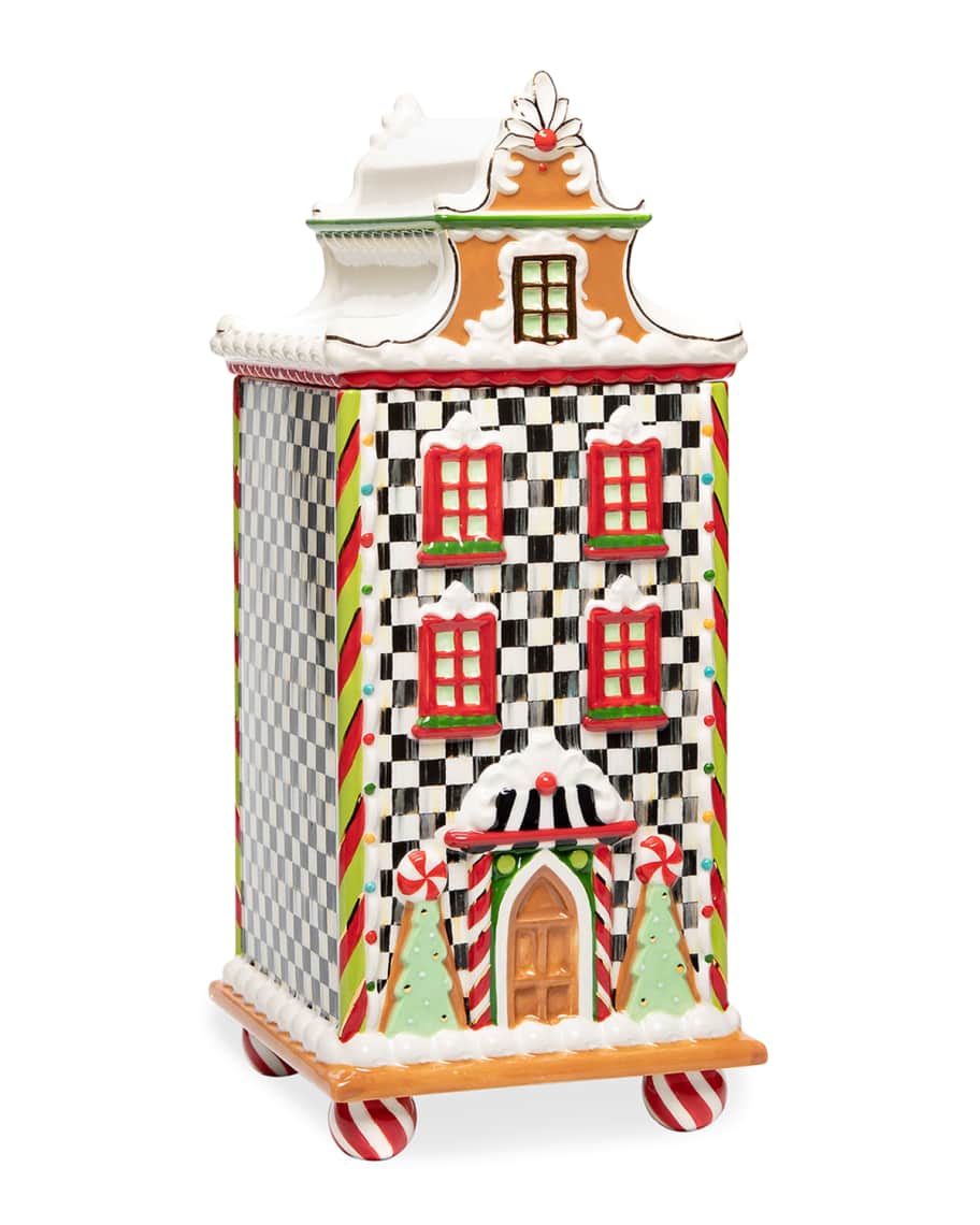 Image 1 of 2: Candy Cottage Townhouse Canister