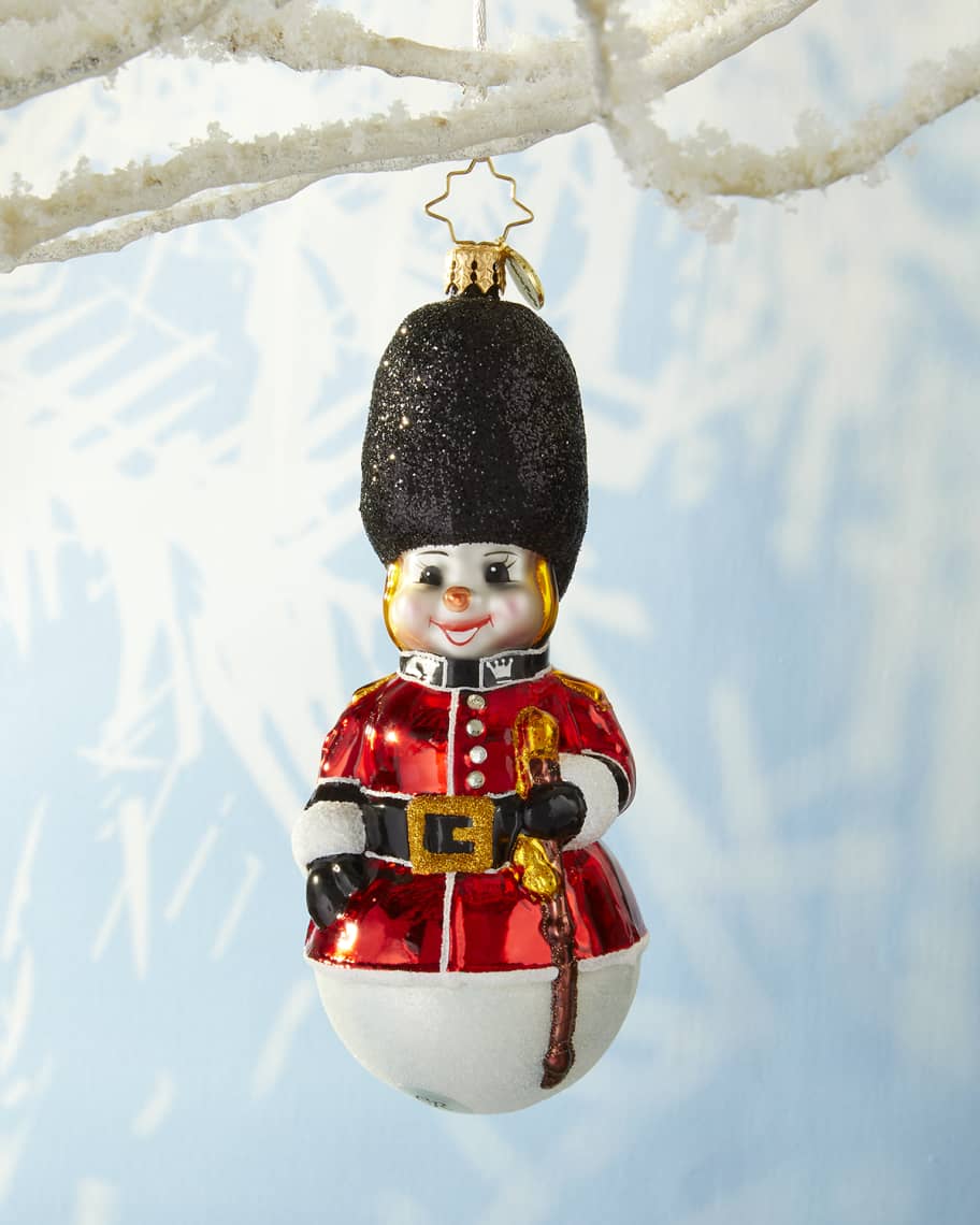2022 christmas holiday snowglobe ornament