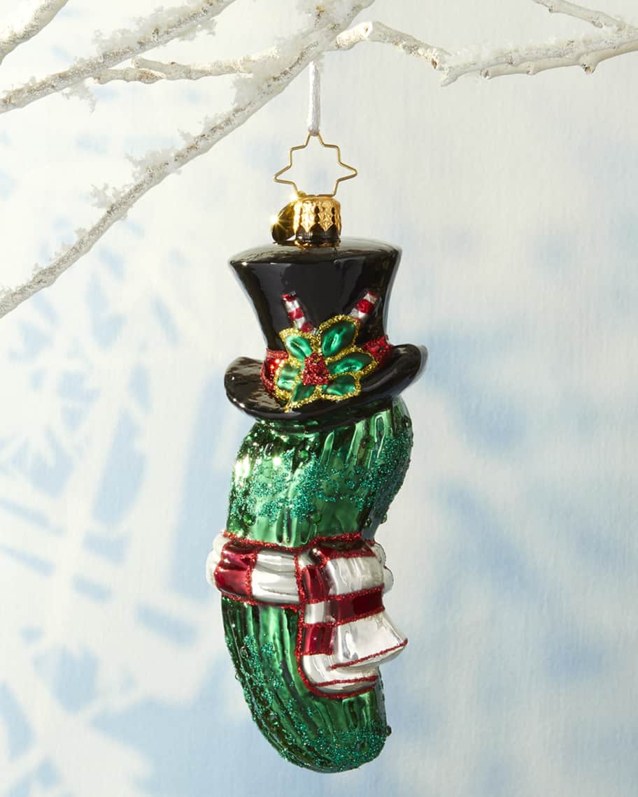 The Christmas Pickle Ornament 