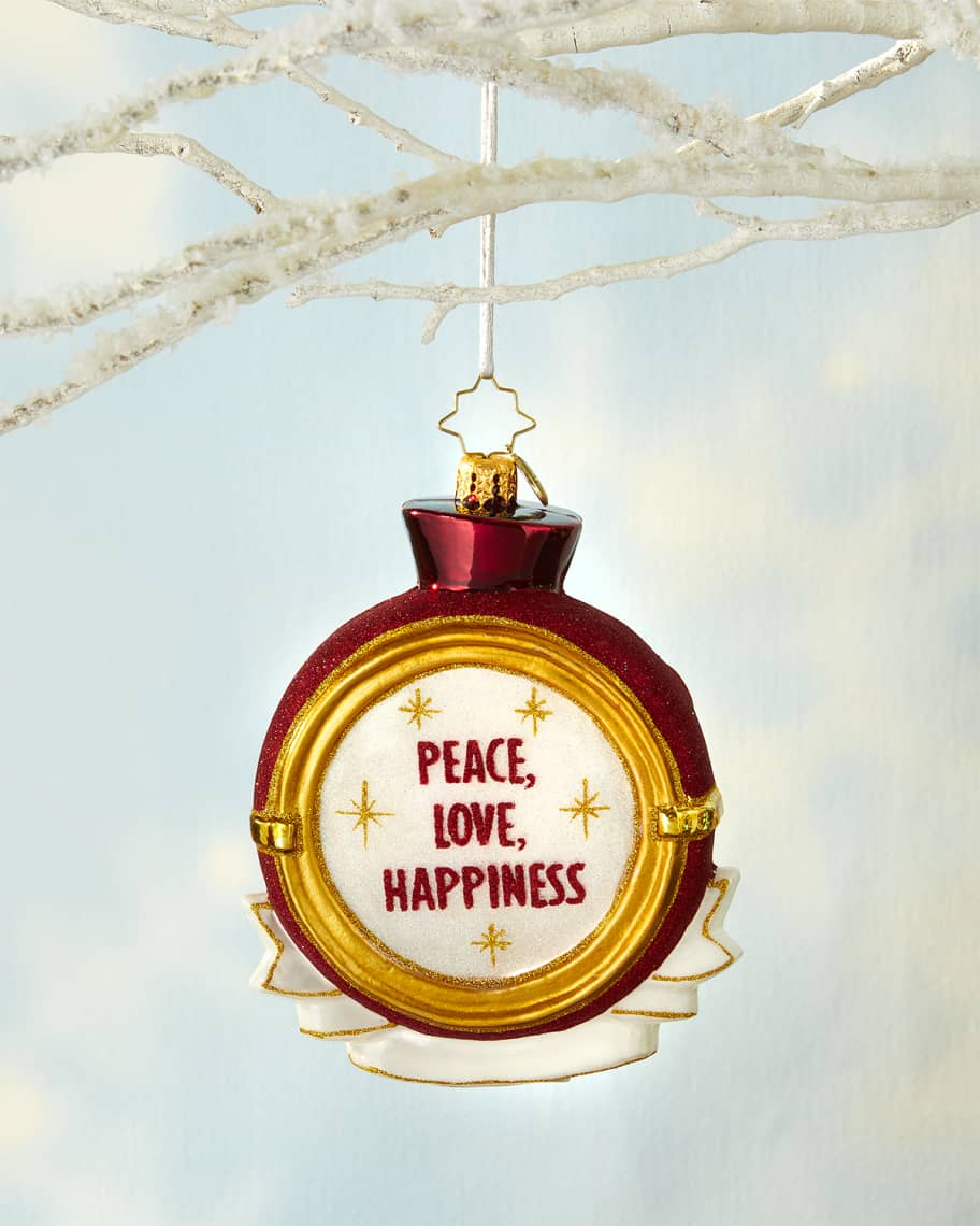 Christopher Radko Champagne Dreams 2022 Christmas Ornament