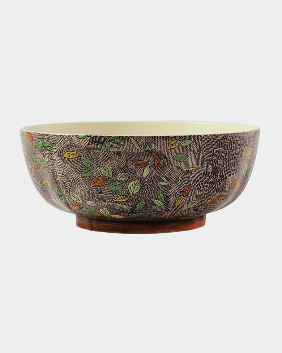 Gien Rambouillet Foliage Open Vegetable Bowl | Horchow