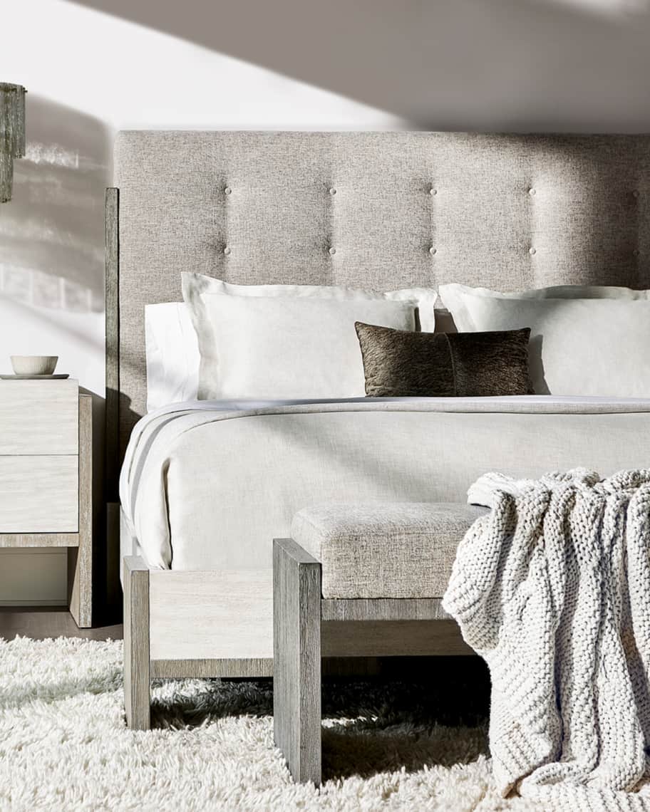 Image 2 of 5: Foundations Tufted Queen Bed