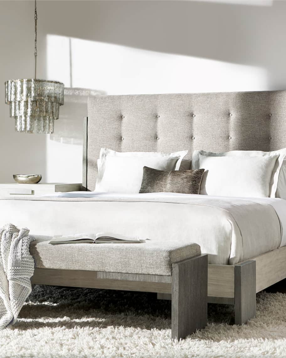 Image 1 of 5: Foundations Tufted Queen Bed
