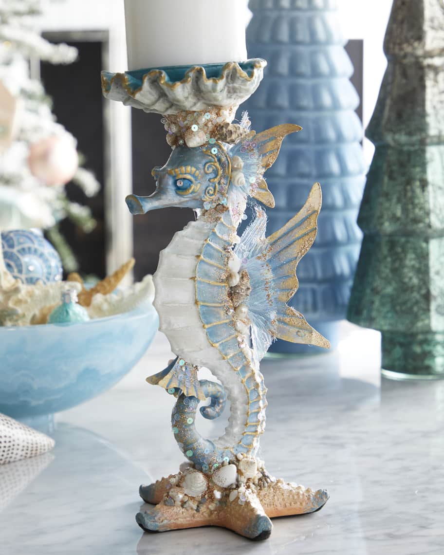 Katherine's Collection Sea Horse Candle Holder | Horchow