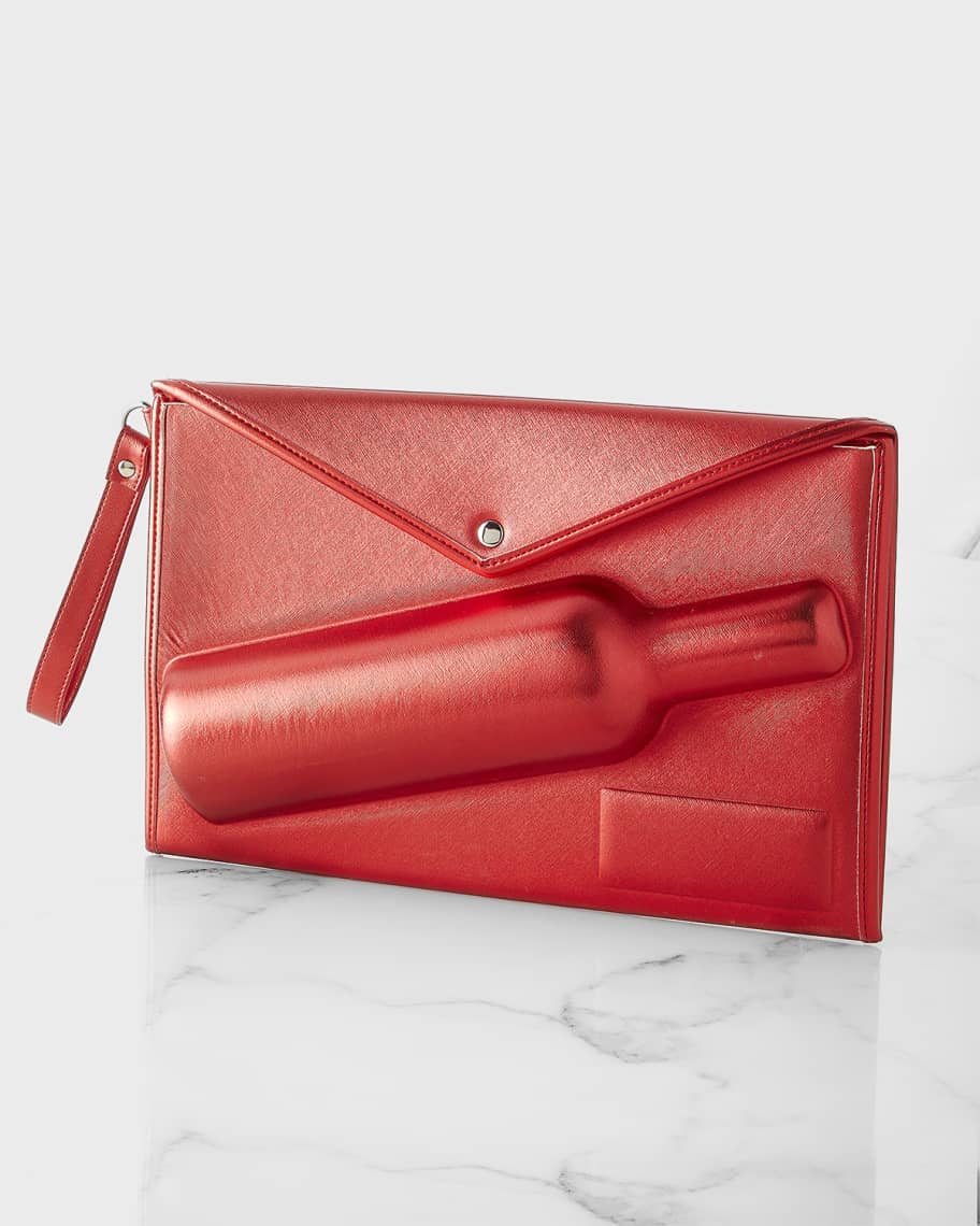 Wine red clutch bag online