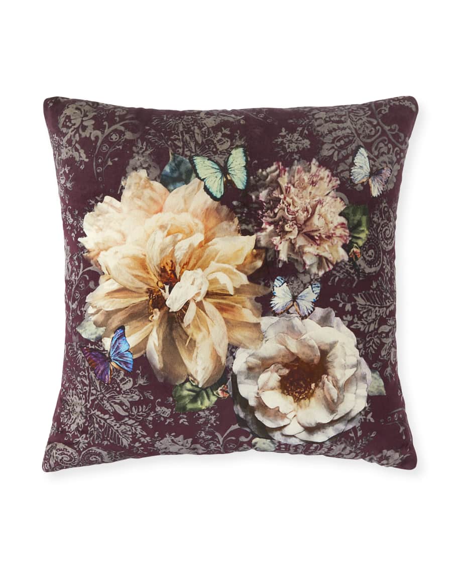 Designers Guild Pahari Rosewood Pillow 22" Horchow