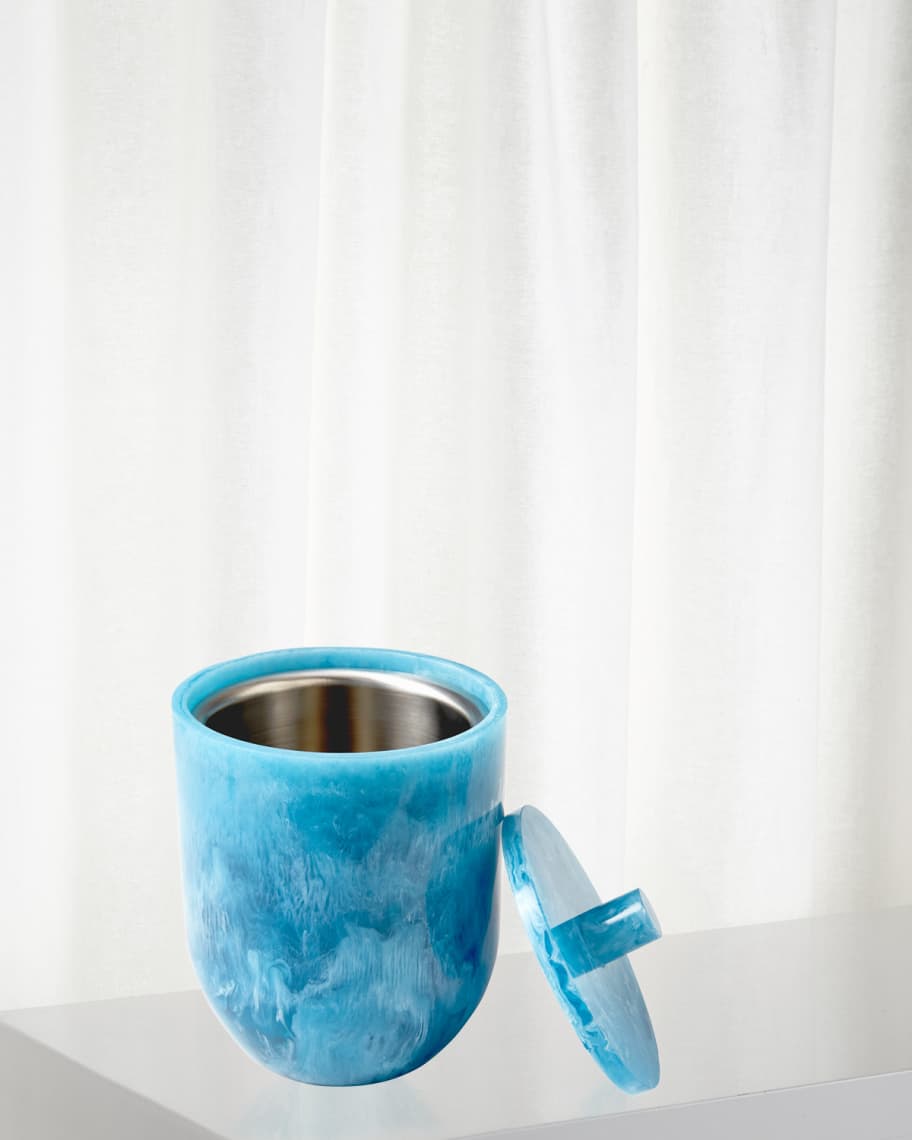 Image 3 of 4: Mustique Blue Ice Bucket