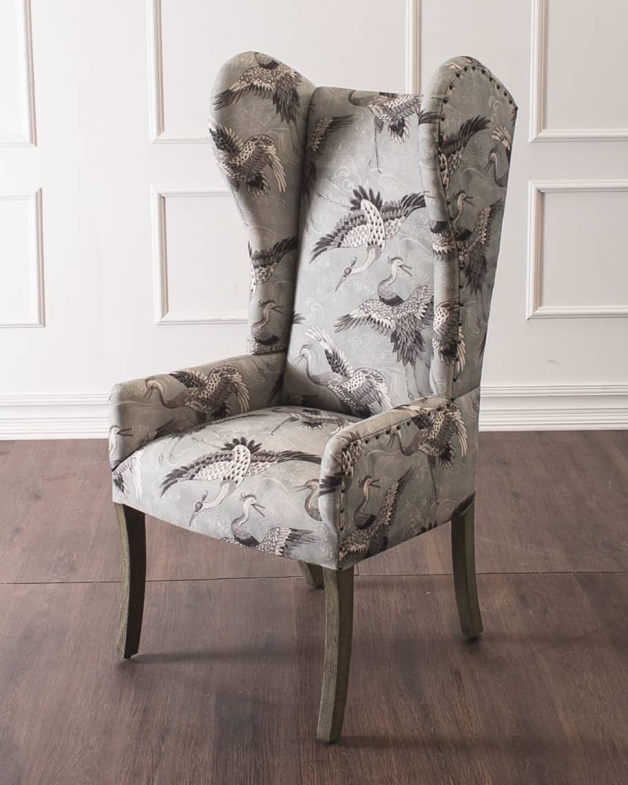 Peninsula Home Collection Margo Wingback Chair Horchow
