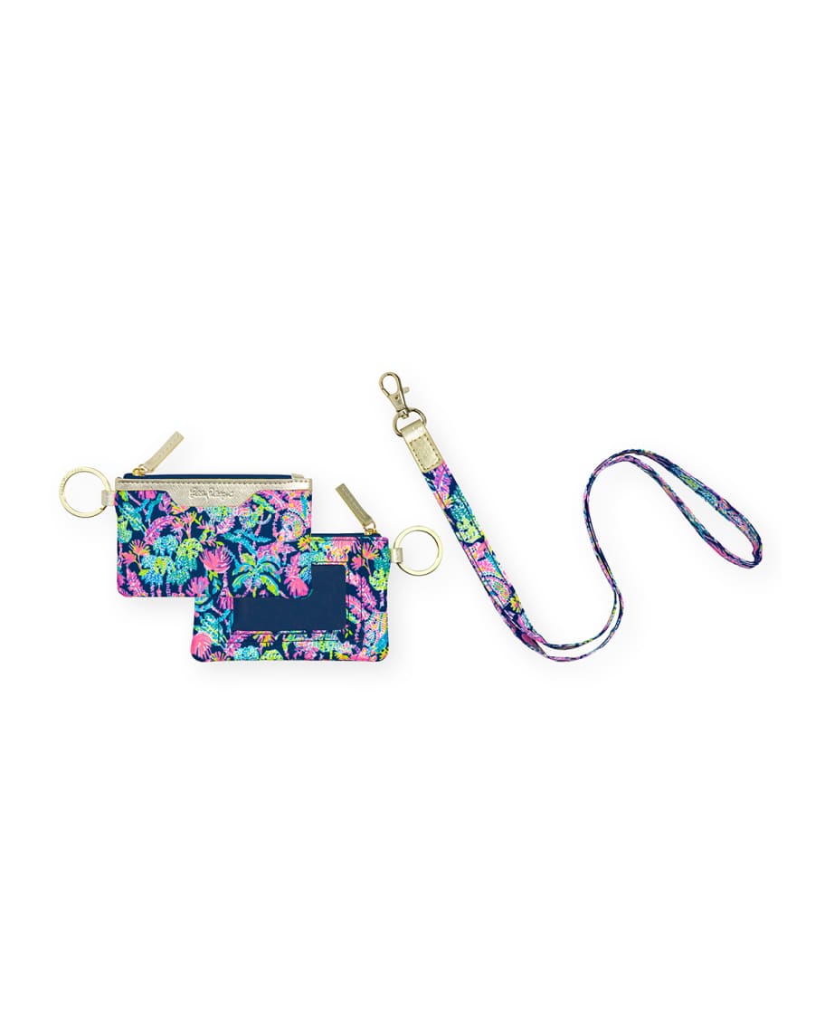Lilly Pulitzer Seen & Herd Lanyard & ID Case Set | Horchow