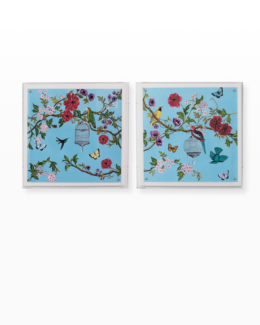 Image 3 of 3: "Bird Song II" Wall Art