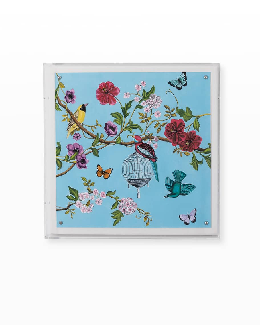 Image 1 of 3: "Bird Song II" Wall Art