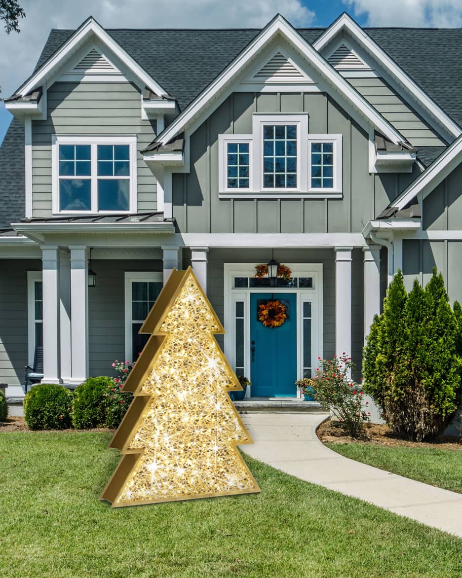 Barcana 3D Medium LED Christmas Tree Outdoor Decoration Horchow