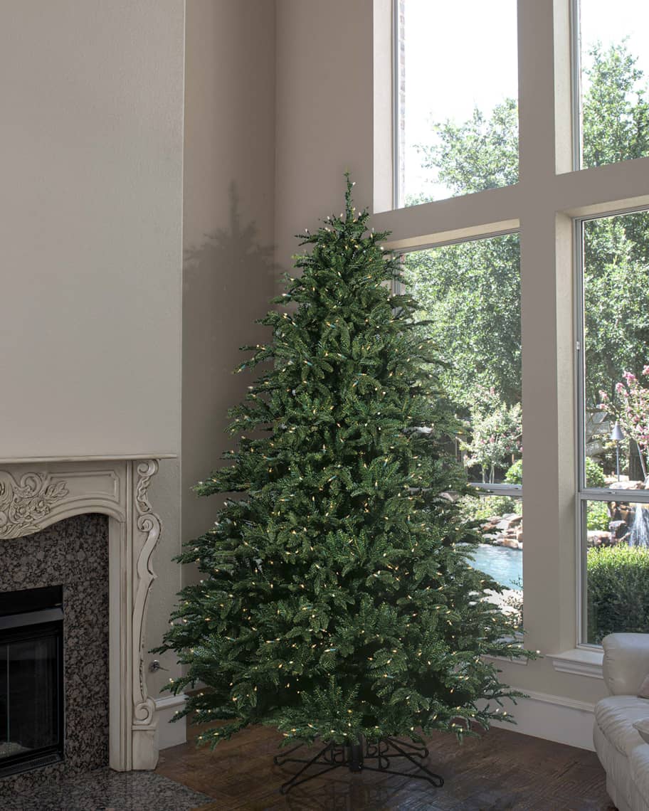 Barcana Full Alaskan Deluxe LED Christmas Tree, 9' Horchow