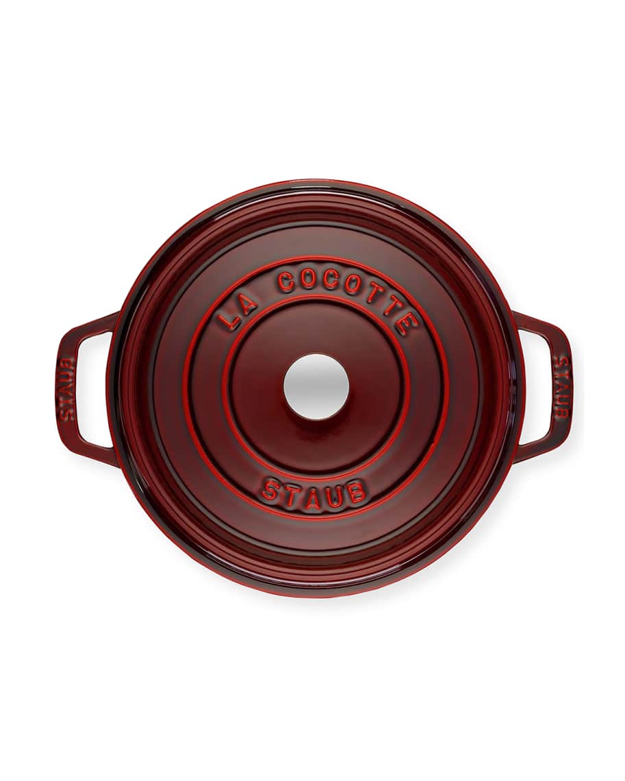 Image 2 of 5: 2.75-Qt. Cast Iron Round Cocotte