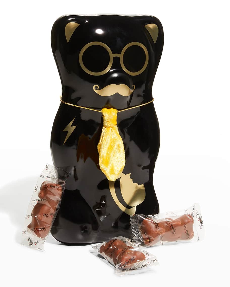 TASTY FRANCE Oscar Marshmallow Bears Coated w/ Milk Chocolate, 14 Count