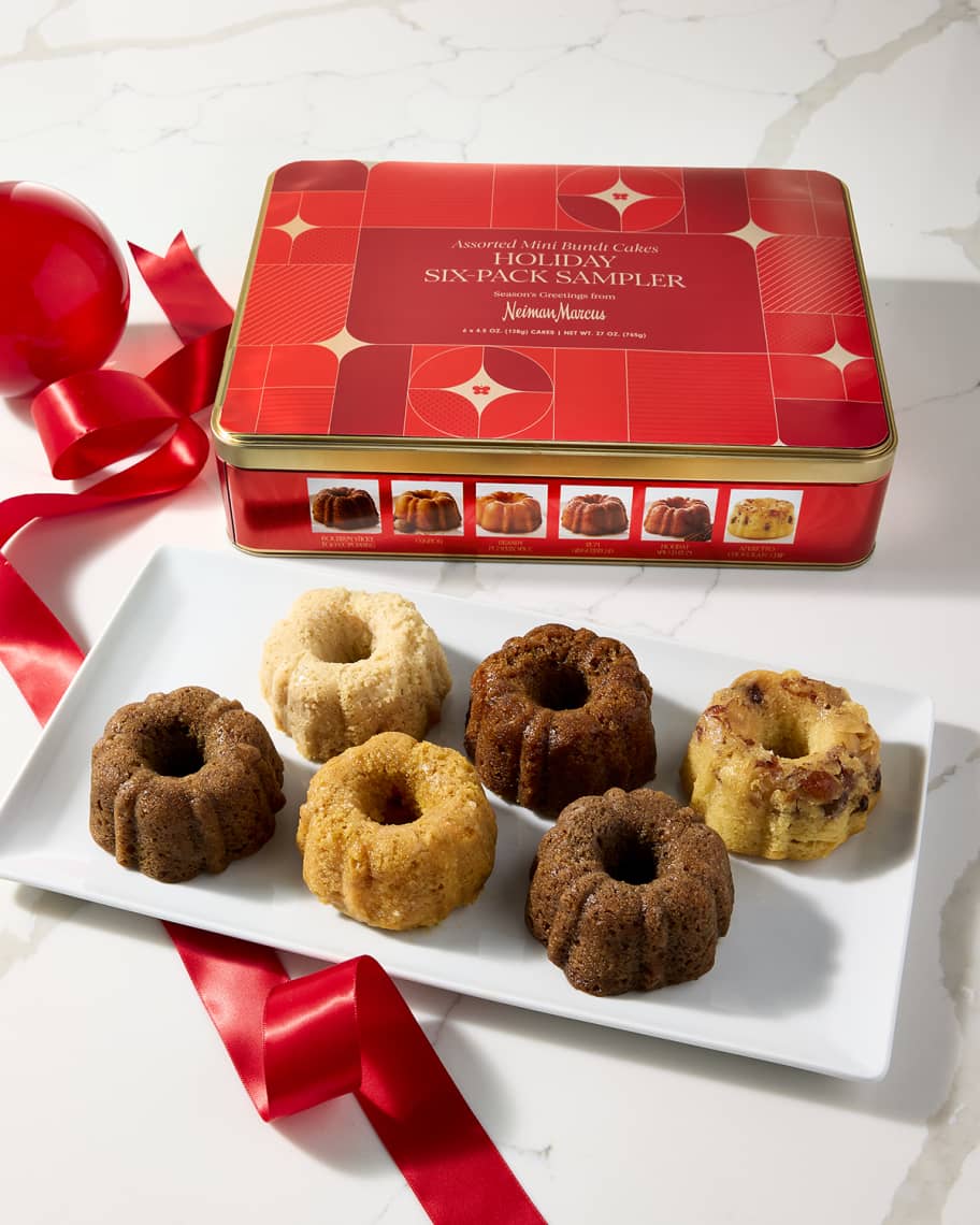 Neiman Marcus Holiday 6-Pack Liquor Cake Sampler | Horchow