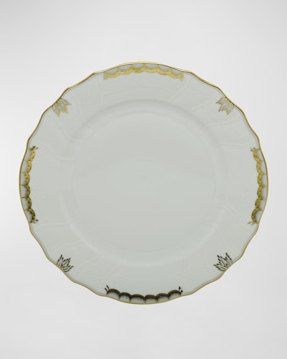 Image 1 of 1: Princess Victoria Gray Dinner Plate