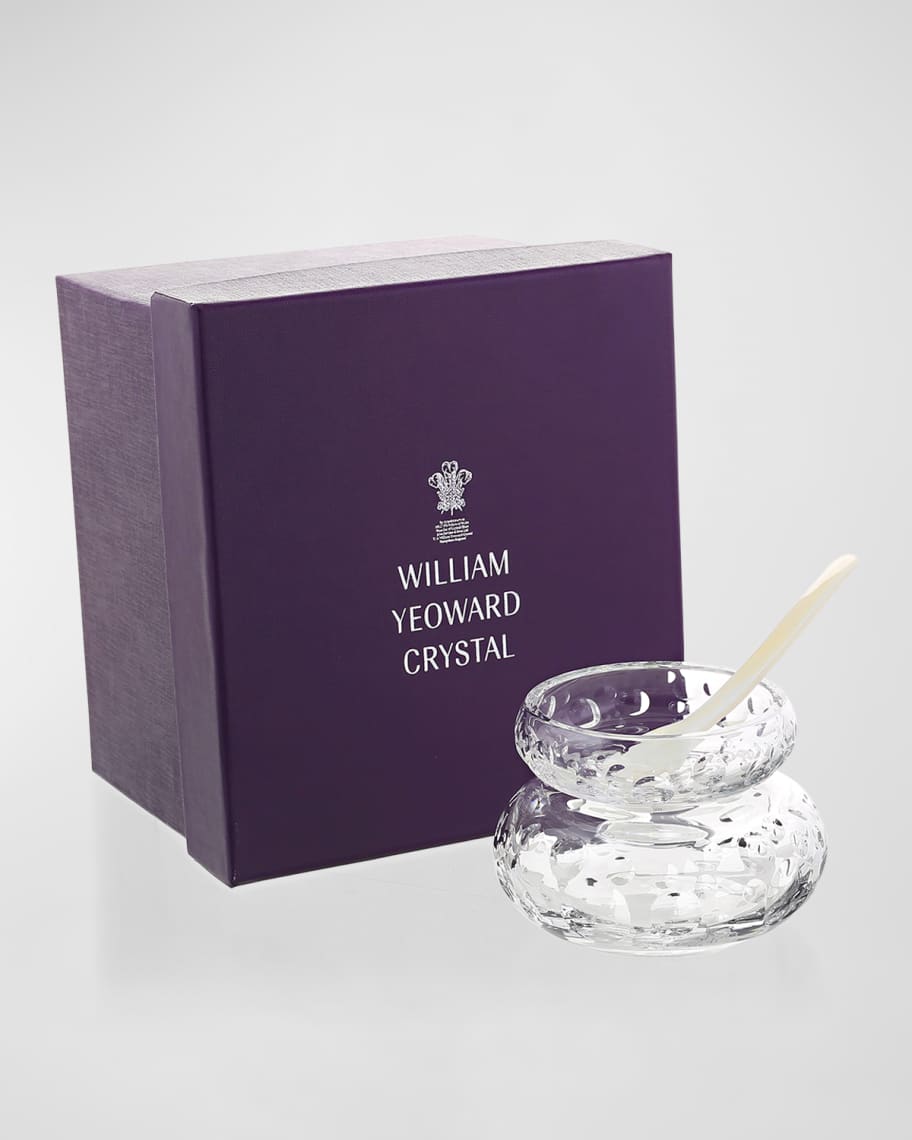 Image 2 of 3: Caprice Caviar Server For 2 With Spoon