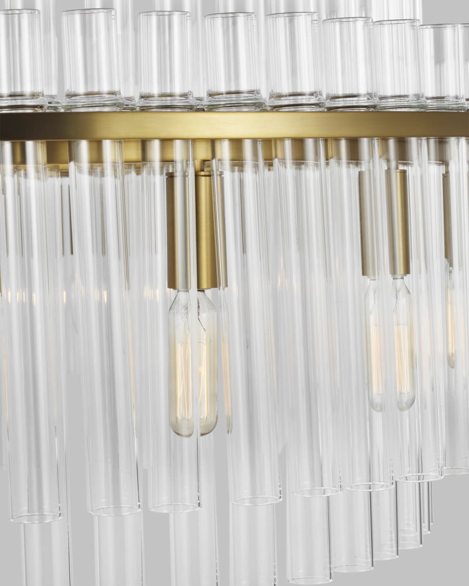 Image 3 of 4: Beckett Large Chandelier By Chapman & Myers