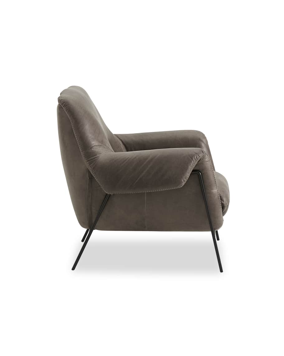 Ambroise Metal Frame Club Chair