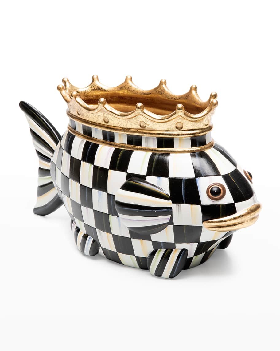 Image 1 of 1: Fish Queen Garden Pot