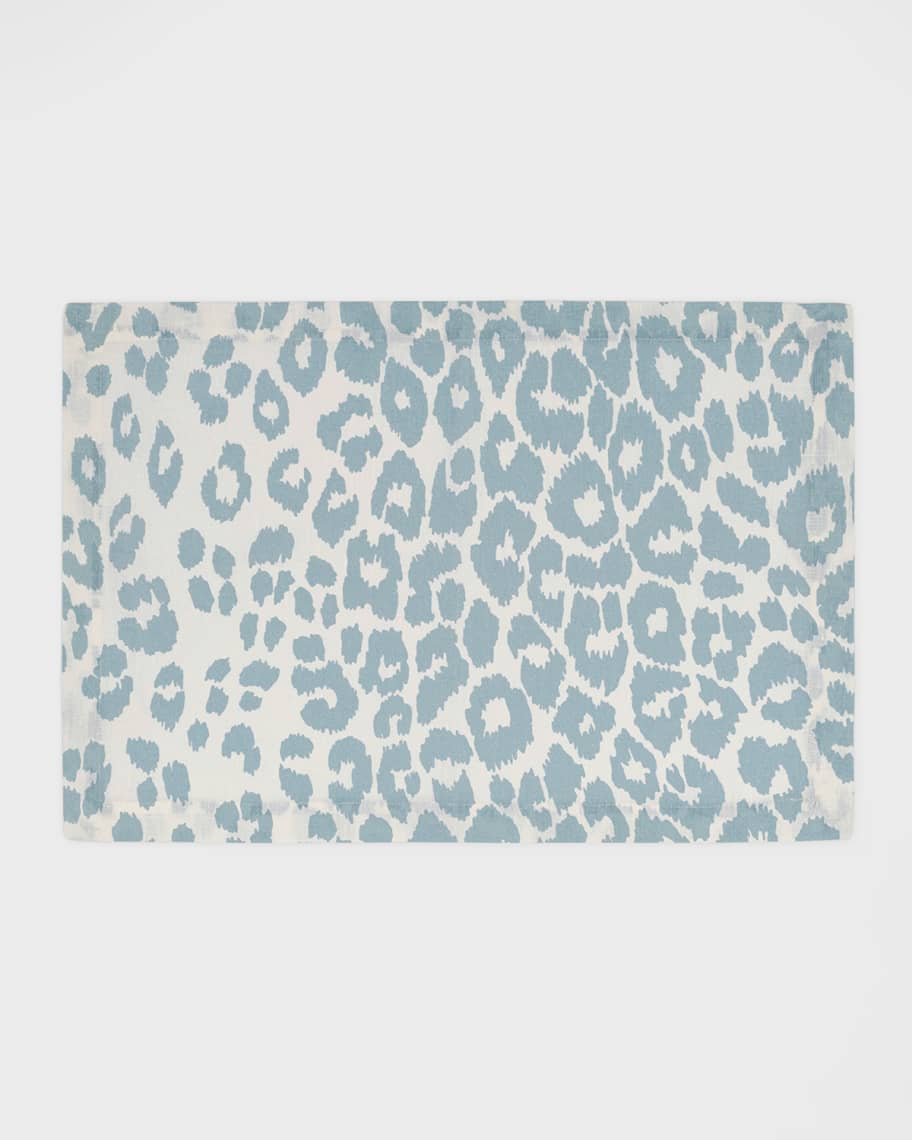 Matouk Schumacher Iconic Leopard Placemats, Set of 4 Horchow
