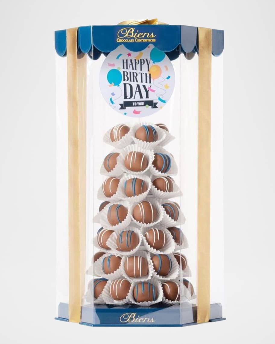 Image 1 of 1: Happy Birthday Bien Tower - Dark Blue