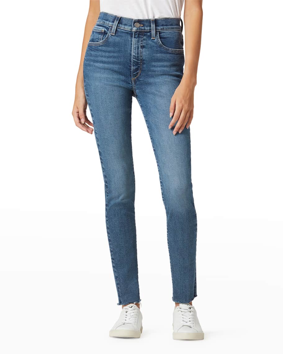 Joe's Jeans The Snapback Charlie Ankle Jeans w/ Raw Hem Horchow