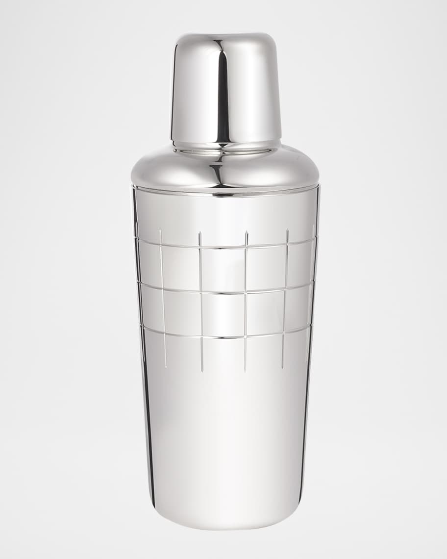 Image 1 of 5: Graphik Silver-Plated Cocktail Shaker