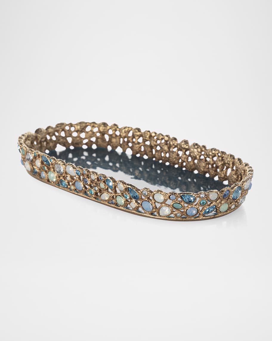 Image 2 of 3: Coastal Bejeweled Tray