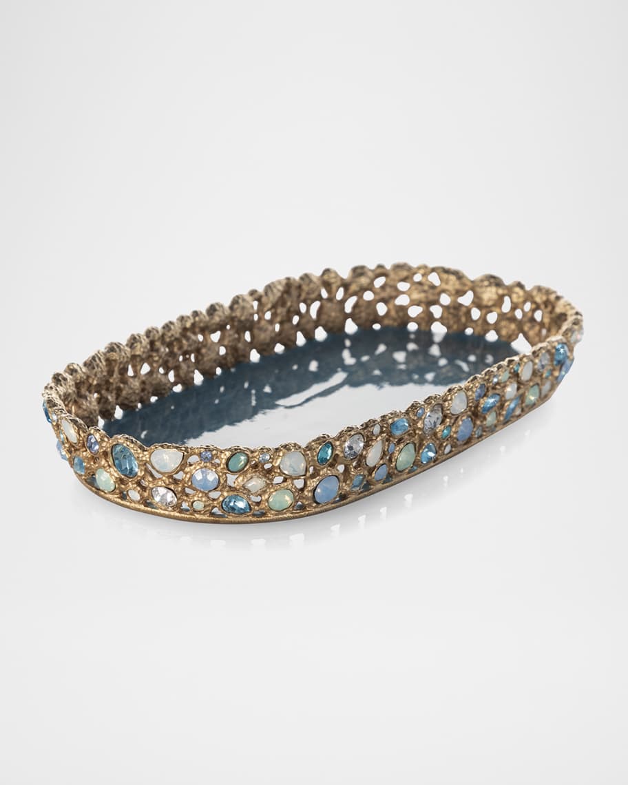 Image 1 of 3: Coastal Bejeweled Tray