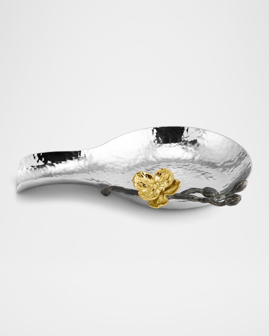Michael Aram Gold Orchid Spoon Rest | Horchow