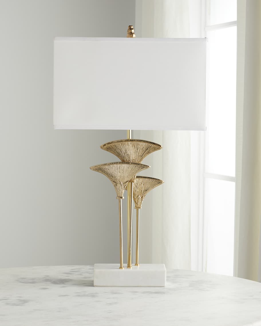 Leaf design table lamp discount
