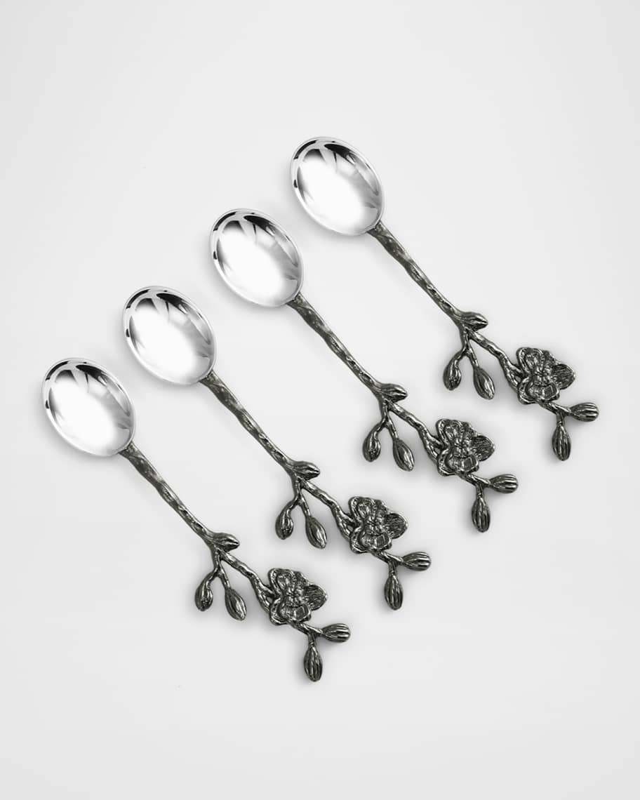 Michael Aram Black Orchid Hors d'Oeuvres Spoon Set Horchow