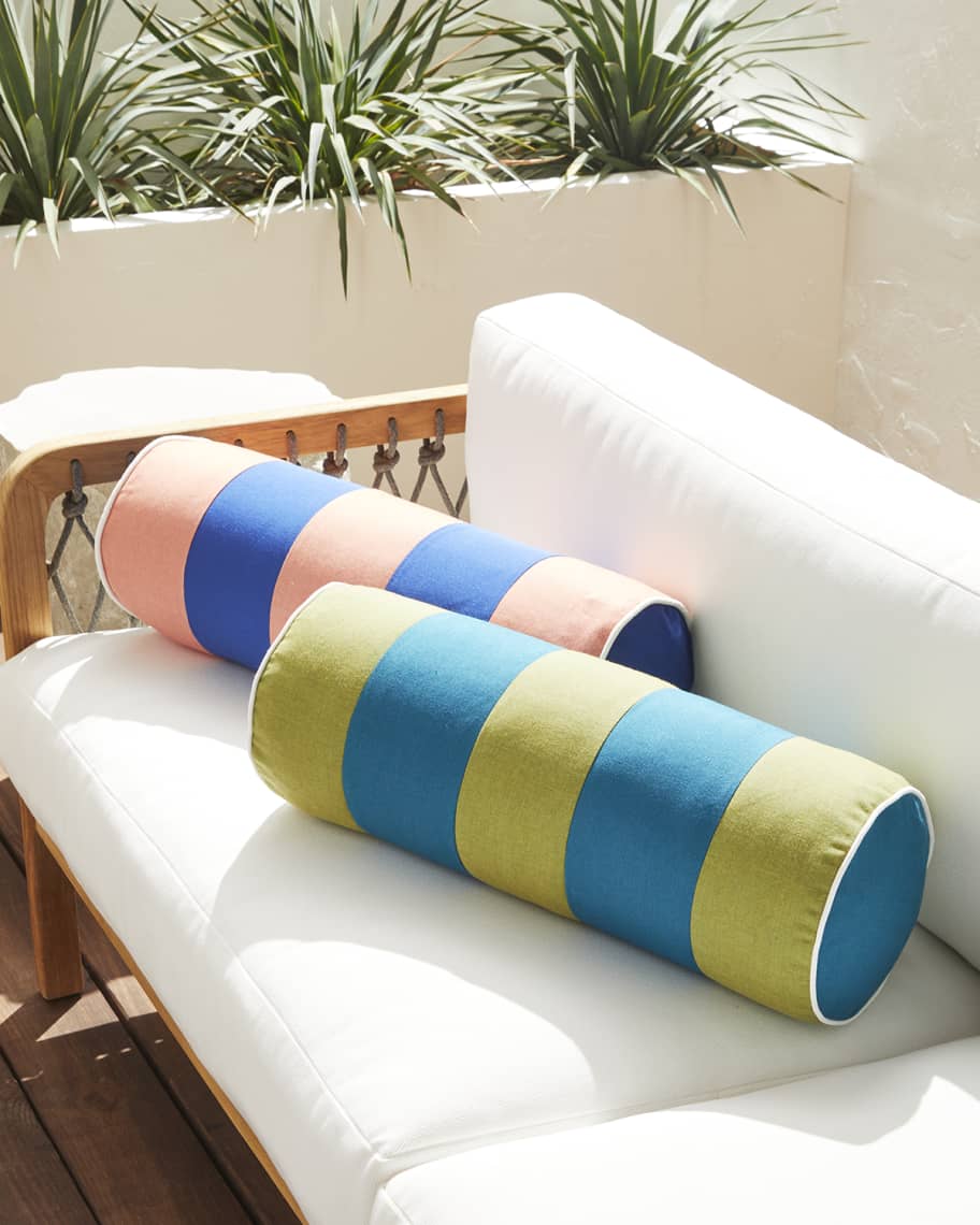 Eastern Accents Plage Striped Bolster Pillow Horchow
