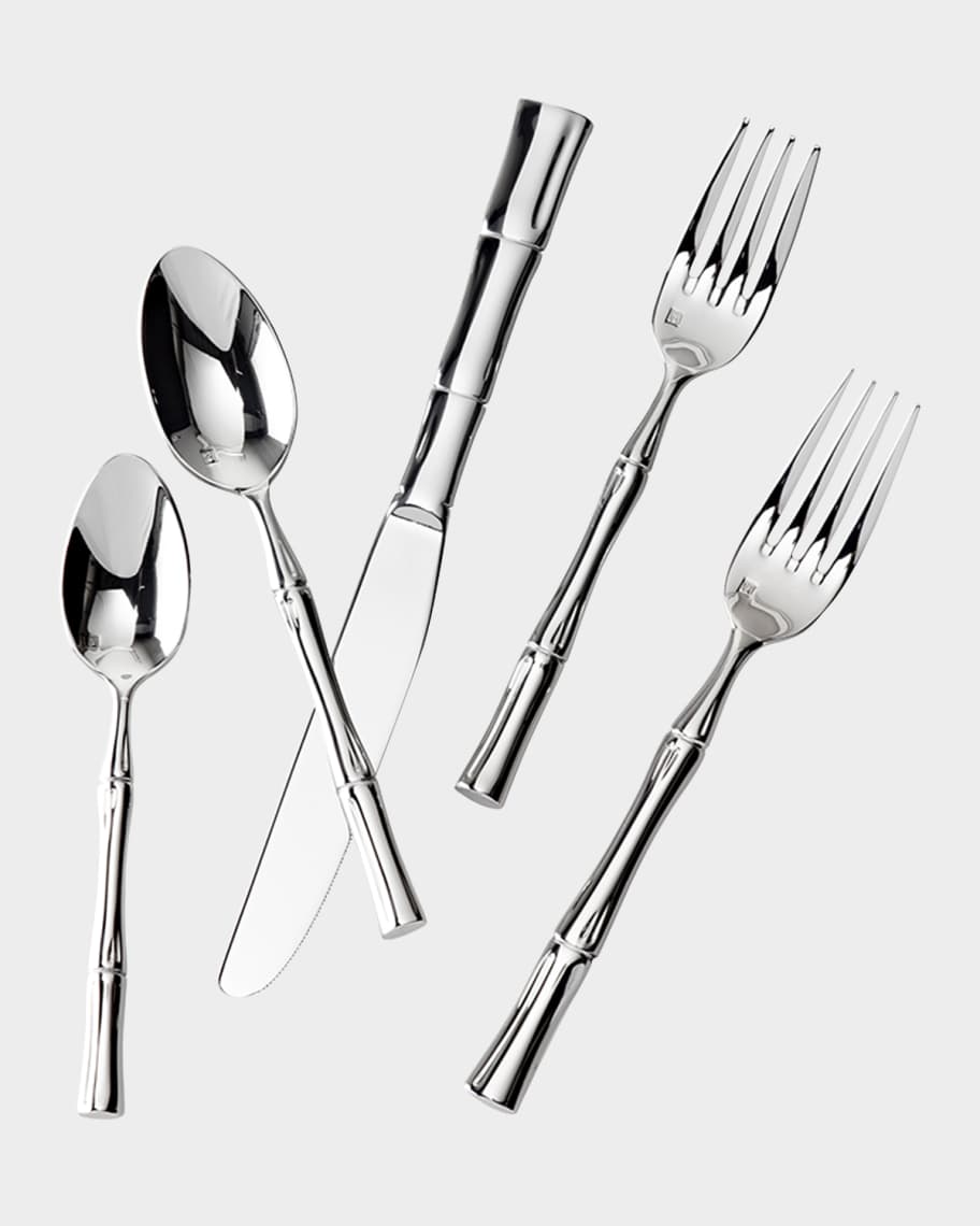 Image 1 of 3: Royal Pacific Stainless Steel 20-Piece Flatware Set