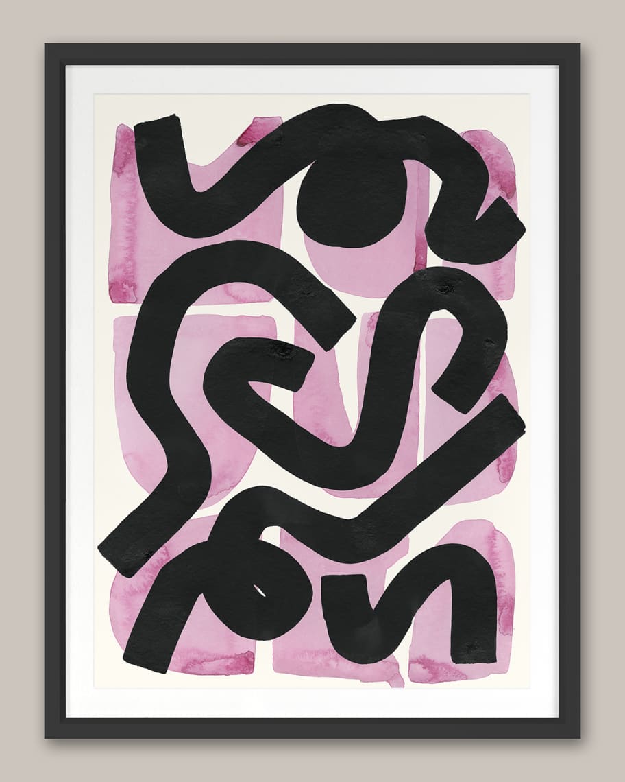 アートポスター　OAK　Art Frame　Pink × Overlap アートポスター OAK Art Frame Pink × Overlap OAK Art Frame