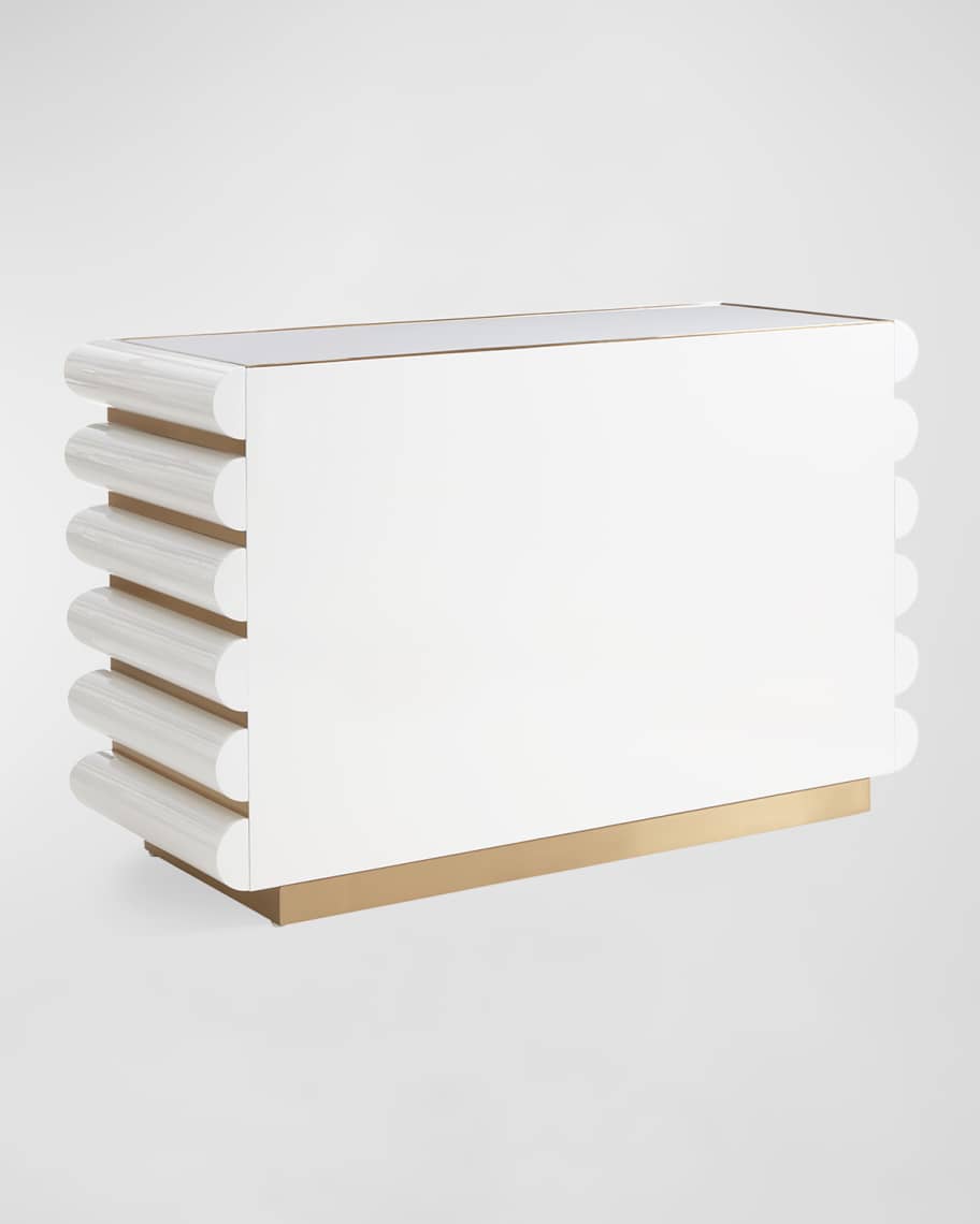 Image 2 of 4: Kiki 6-Drawer Console