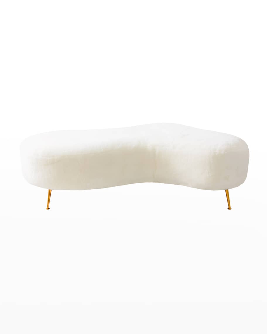 Image 1 of 4: Amorphic Cocktail Ottoman