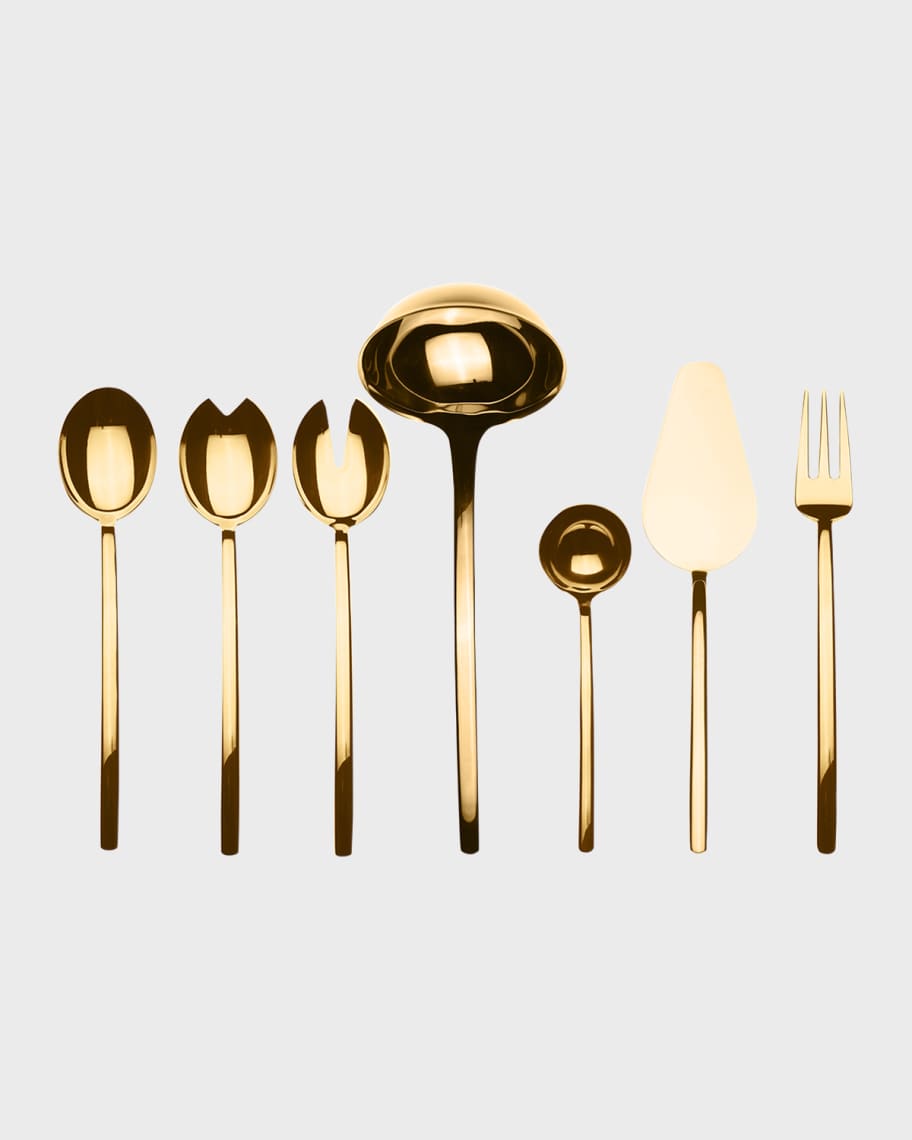 Image 1 of 1: Oro 7-Piece Full Serving Set