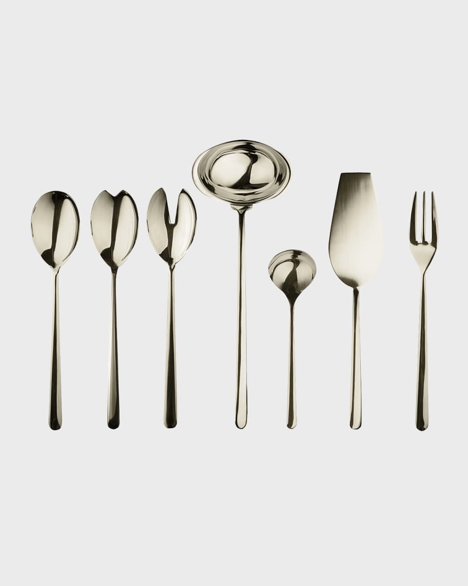 Image 1 of 1: Full Serving Set 7Pcs  Linea  Champagne