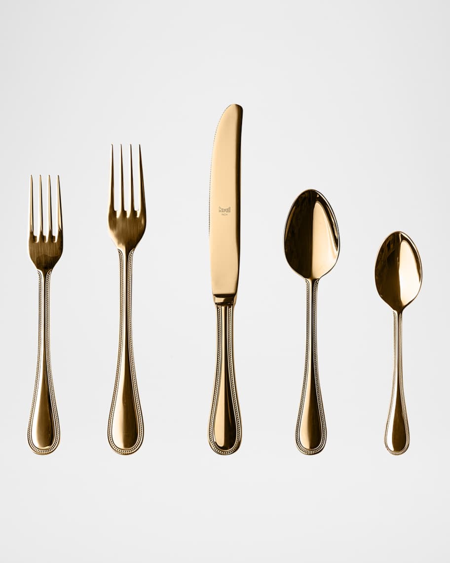Image 1 of 1: 5 Pcs Place Setting Perla Oro