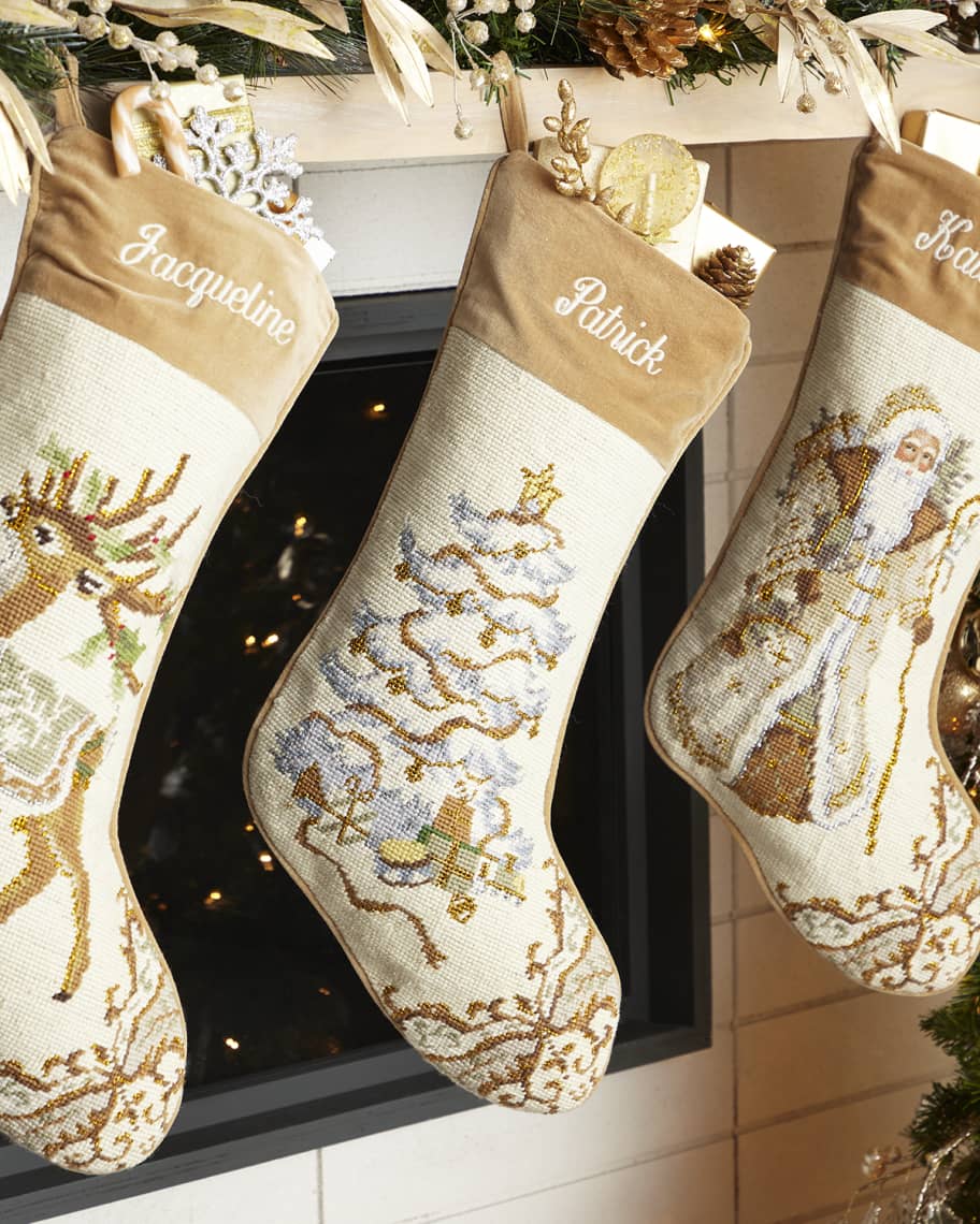 Personalized Christmas Tree Stocking Horchow