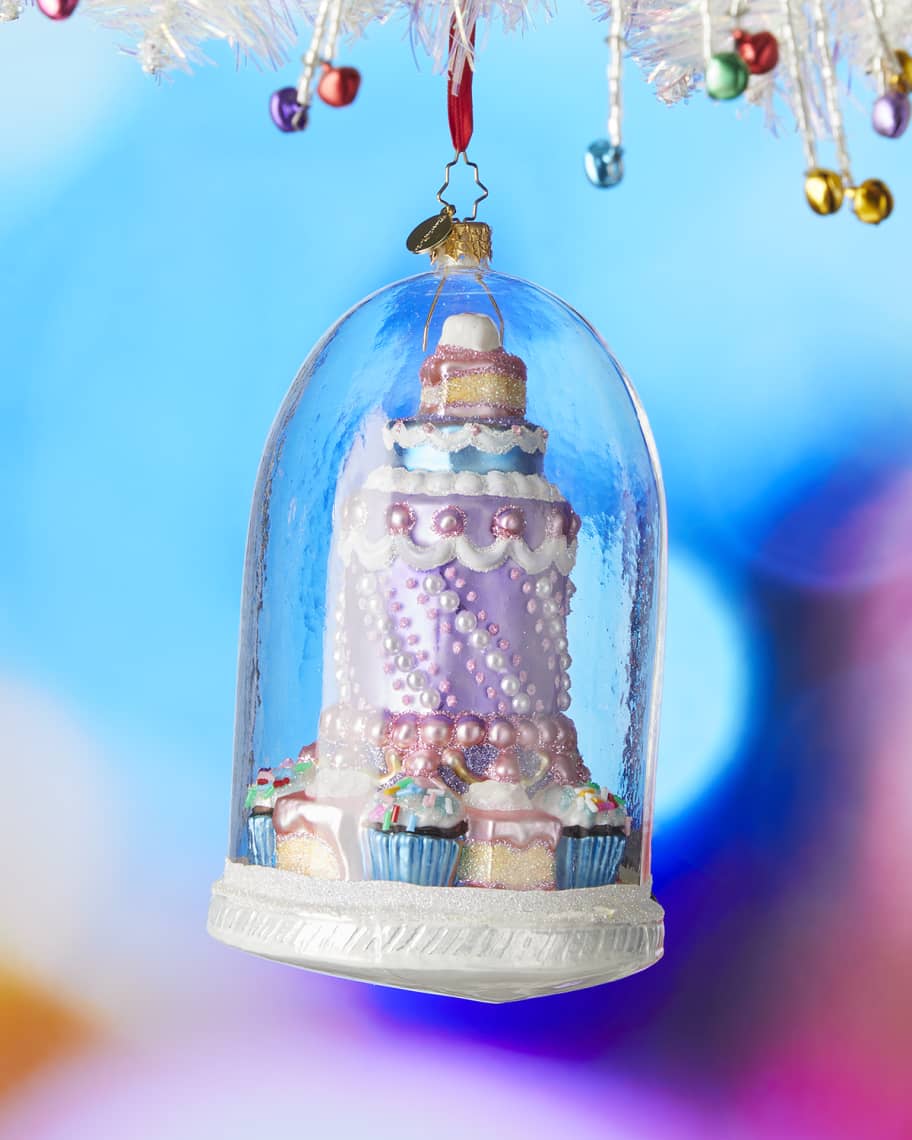 Christopher Radko 6.25" Perfect Patisserie Christmas Ornament Horchow