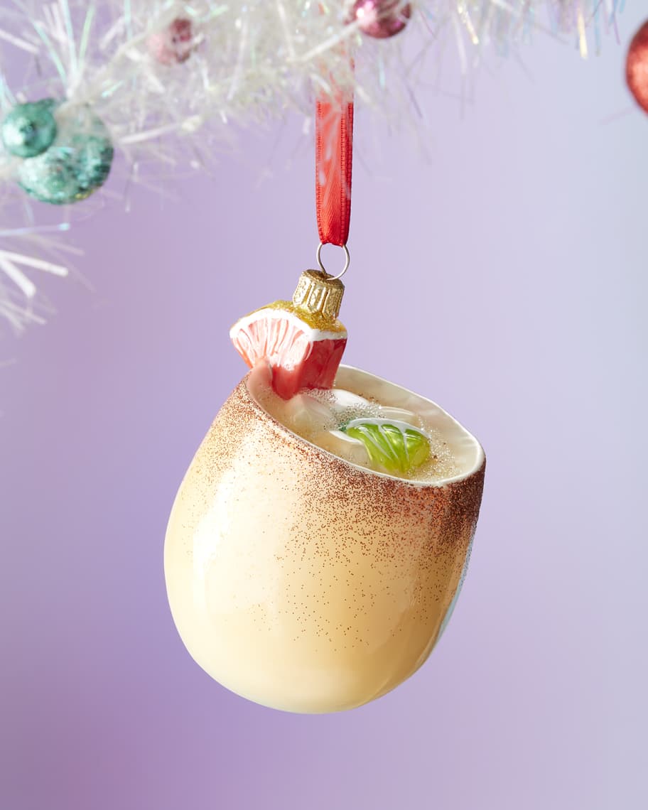 3 Paloma Cocktail Christmas Ornament