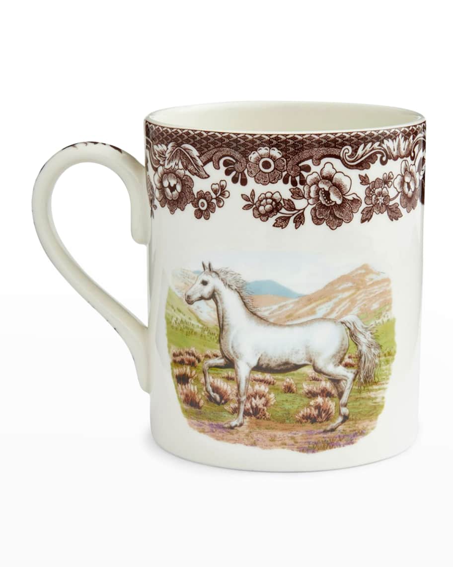 Image 3 of 4: Arabian Horse Mug, Set of 4