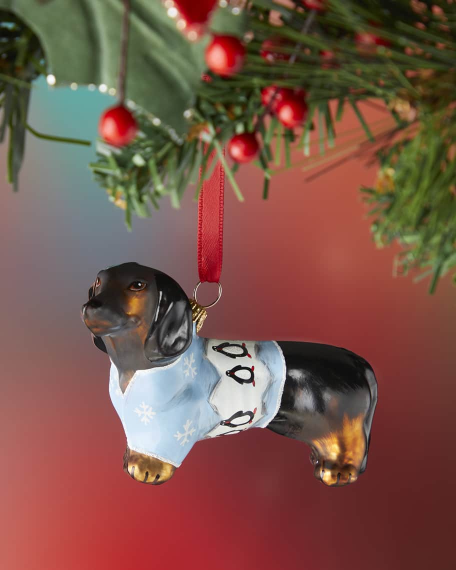 Wiener dog hotsell christmas pajamas