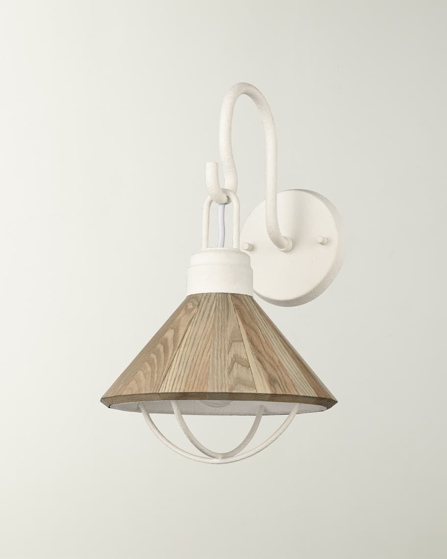 Image 2 of 2: Cape May 1-Light Sconce